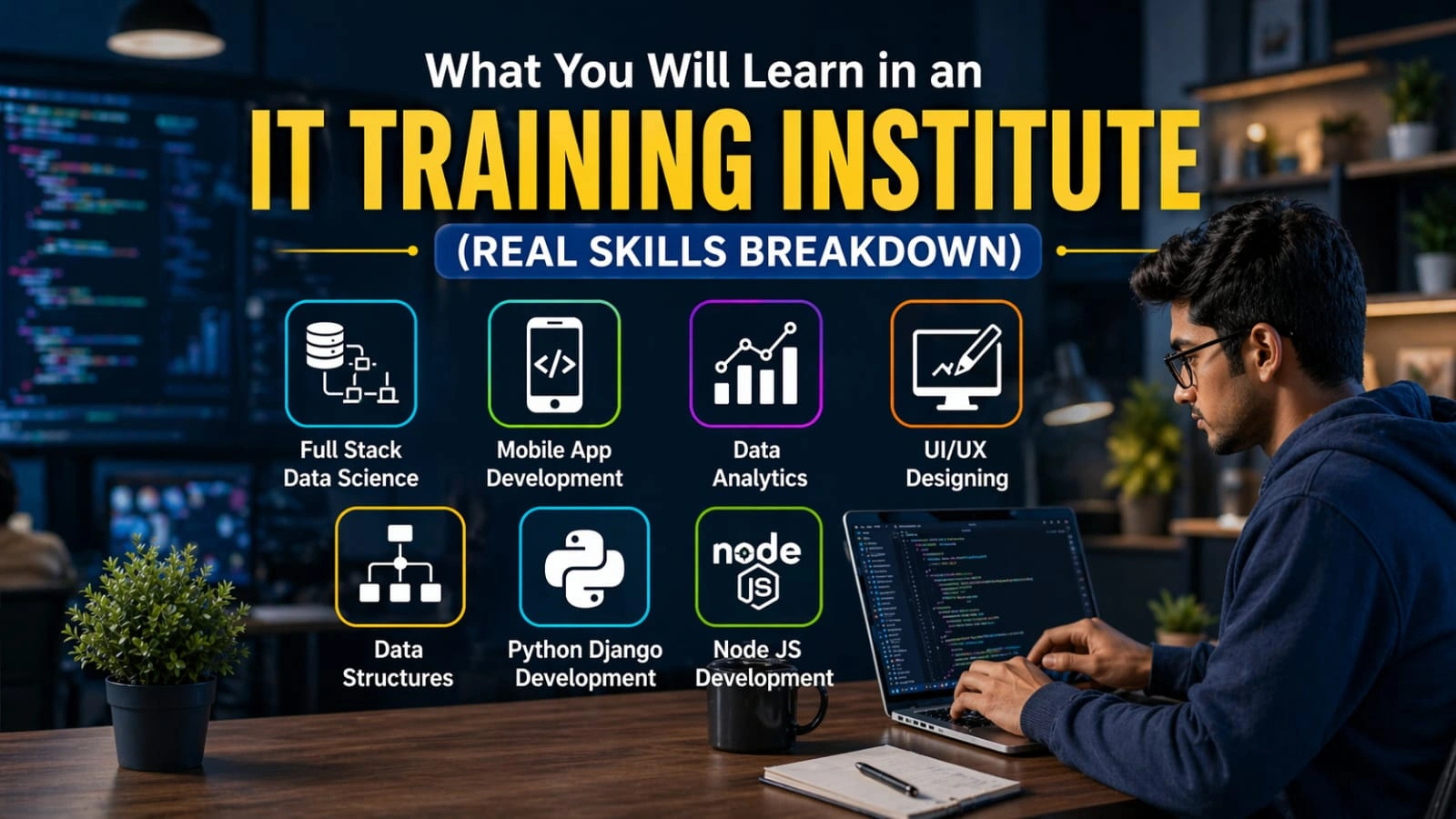 What You Will Learn in an IT Training Institute (Real Skills Breakdown)